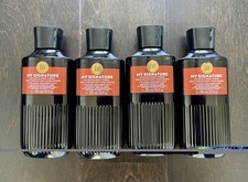 Bath Body Works Men's MY SIGNATURE 3-1 Body Wash Shower Gel 10oz - 4 Pack