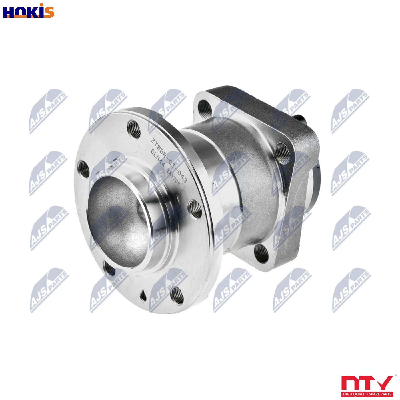Wheel bearing Rear Axle KLT-CT-043 NTY for FIAT PEUGEOT CITROËN TOYOTA - Image 5