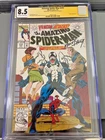 Amazing Spider-Man #374 CGC 8.5. Authenticated Autograph by Mark Bagley,
