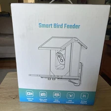 Smart Bird Feeder, Camera Solar Powered, HD Camera Auto Capture Bird