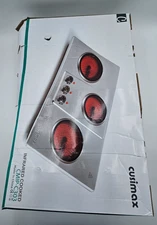 Hot Plate Electric, Countertop Infrared Triple Burner, Cusimax