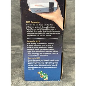 Nintendo NES Classic Edition Console 30 Games Gray Excellent Retro Mini System