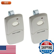 2-Pack Multi-Code 3089 MultiCode 308911 Linear MCS308911 Garage Gate Remote 300m
