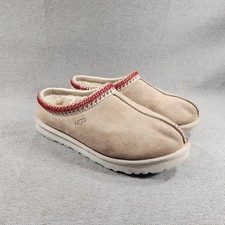 UGG Womens Size 8 Tasman Slipper 5955 Sand/Dark Cherry Shoes