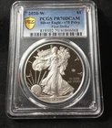 2020-W Proof American Silver Eagle $1 - PCGS PR70DCAM - v75 Privy - First Strike