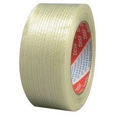 Performance Grade Filament Strapping Tape, 1 in x 60 yd, 155 lb/in Strength Tesa