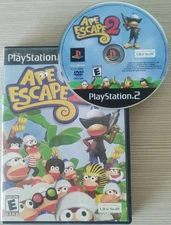 Ape Escape 2 (Ubisoft, Sony Playstation 2, PS2, 2003) No Manual, Tested