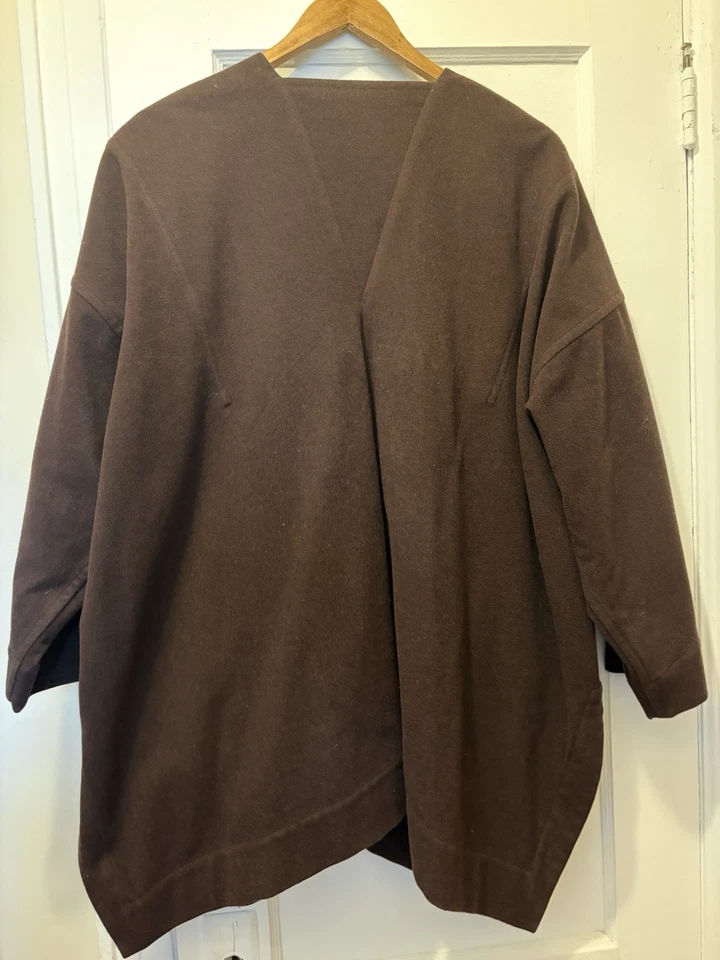 Issey Miyake плантации коричневый кимоно пальто пожалуйста см. фотографии размер ярлык удален - Изображение 2 из 4