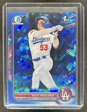 2022 Bowman Draft Sapphire Alex Freeland Chrome 1st Prospect #BDC-194 Dodgers
