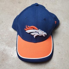 New Era Hat M-L Blue 39Thirty Denver Broncos NFL Cap Football