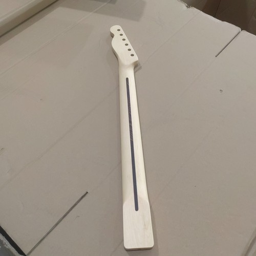 Diapasón de palo de rosa con cuello de guitarra eléctrica de 25,5" 21 trastes para repuesto Fender TL - Imagen 2 de 8