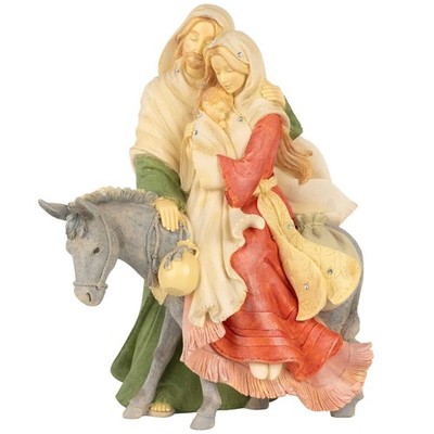 Foundations Holiday Holy Family Nativity Figurine 6003907 Heart of Christmas