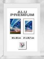 Aluminiumrahmen Quattro Silber, 30 X 40 Cm Bilderrahmen