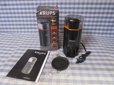 Krups Silent Vortex 3-in-1 Coffee & Spice Grinder (Open Box See Video) FREE SHIP