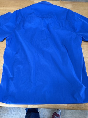 Dixxon Sz XL Short sleeve performance bamboo shirt in blue - Bild 8 von 8