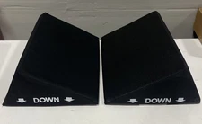 Set of 2 Medline 30° Foam Bed Wedge Non-Slip 11" x 5" x 16" Patient Wedges Black