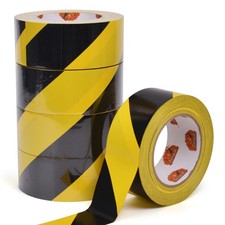 TAPEBEAR Hazard Caution Tape, 2inch x 150 Feet 50yds Self Adhesive Warning Tape