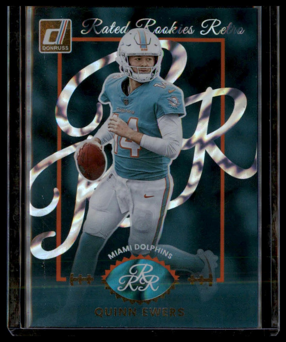 2025 Donruss #13 Quinn Ewers Rated Rookies Retro