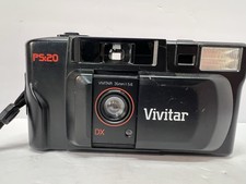 Vivitar PS 35 35mm Point  Shoot Film Camera Partially Tested Vintage Y2K Travel