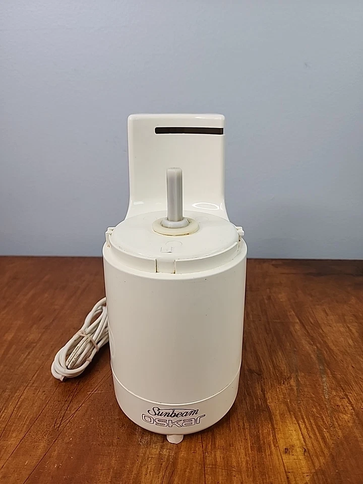 Vintage SUNBEAM Oskar 14081 Food Processor MADE IN FRANCE Mini Chopper Tested - Image 3 of 4