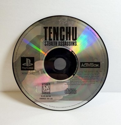 Tenchu: Stealth Assassins (PS1, Sony PlayStation 1, 1998) - Disc Only - Tested