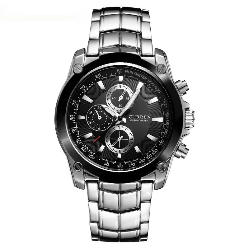 CURREN Luxury Men's Business-Casual Alloy Waterproof Quartz Watch