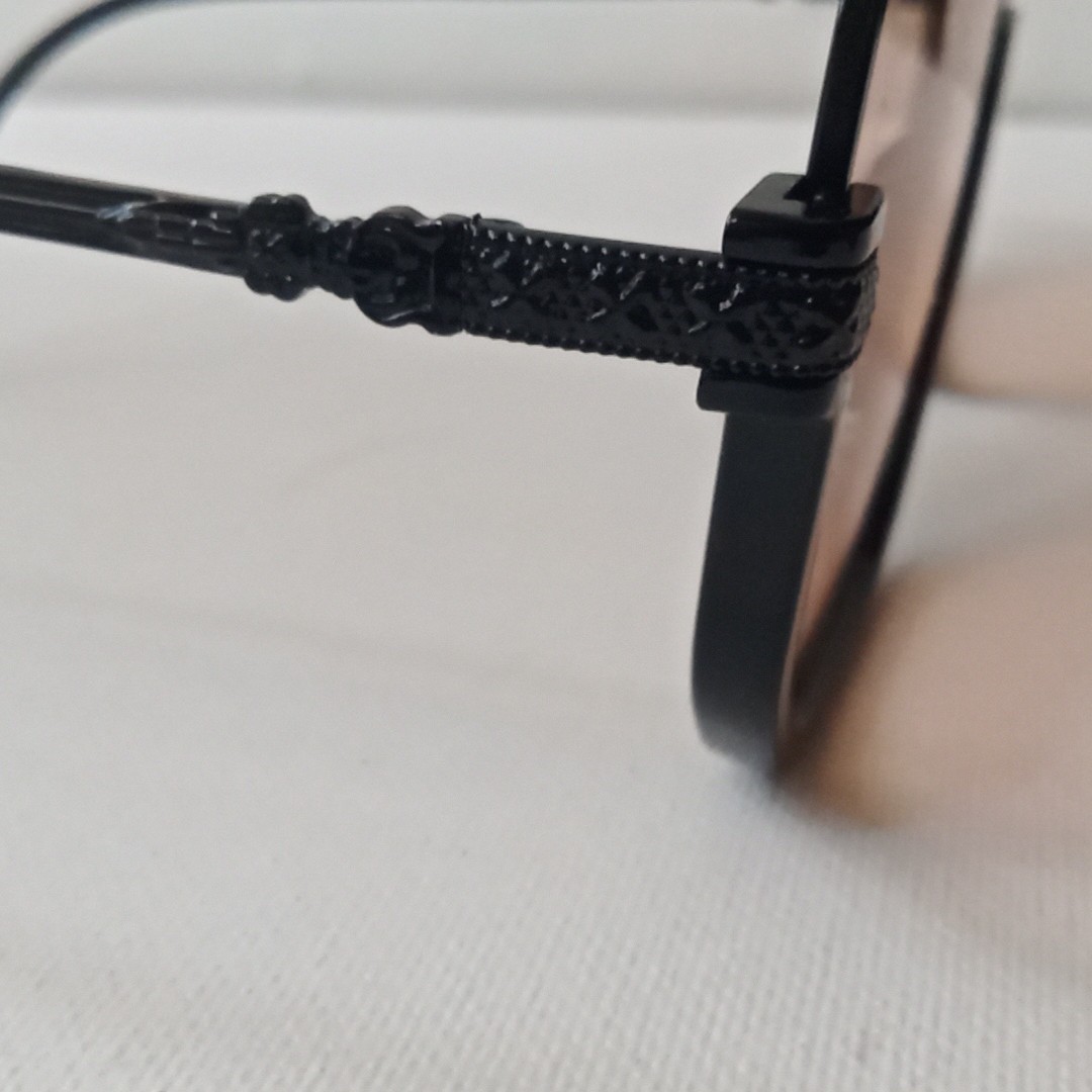 Statement Sunglasses Square Aviator Oversized Ros… - image 24