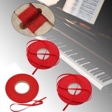 Piano Felt Key Bushing Cloth Compact Red Lightweight Sturdy Piano Tuner Tool