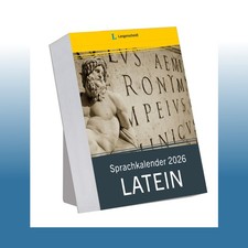 Langenscheidt Sprachkalender Latein 2026