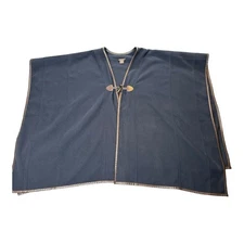 J. MCLAUGHLIN Cape Wrap Navy Blue