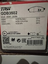 Plaquette de frein Nissan NV200