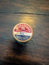 Vintage Coats & Clarks Sewing Thread #60 Green