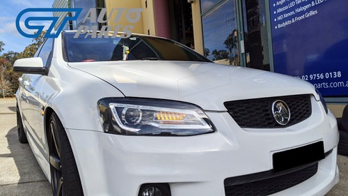 DRL LED Projector Headlights for 06-13 Holden Commodore VE HSV SV6 SV8 S1 S2 - Picture 5 of 12