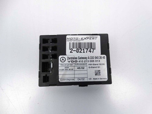 Mercedes S-Klasse W215 W220 SCHLOSS-GATEWAY-MODUL / MO 96788