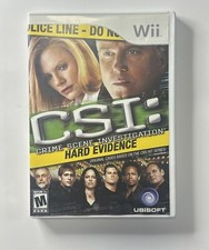 CSI: Crime Scene Investigation - Hard Evidence (Nintendo Wii, 2008)