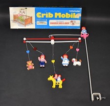 VINTAGE 1972 Knickerbocker No 3605 Raggedy Ann Andy Crib Mobile IN BOX