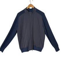 Peter Millar Crown Crafted Wool Cardigan Embroidered Tree Country Club Men XL