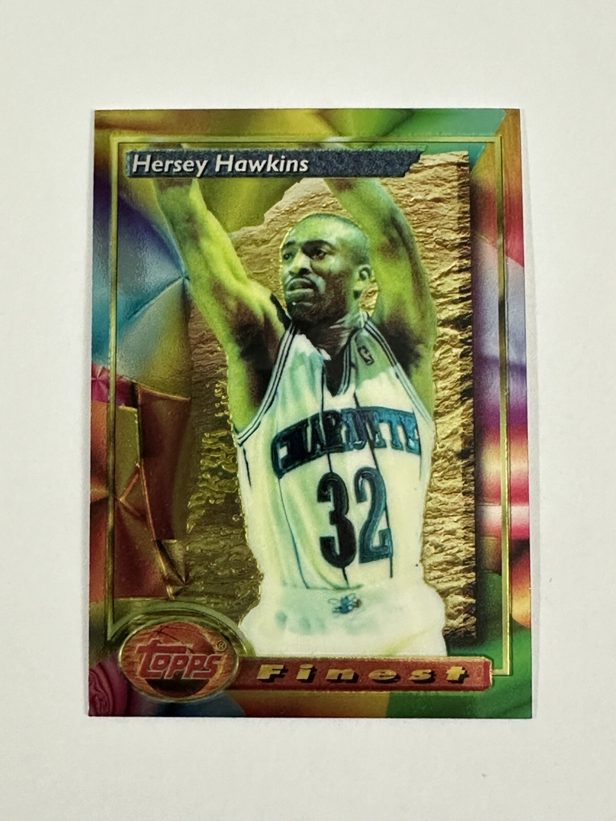1993-94 Topps Finest Hersey Hawkins #149 Set Break