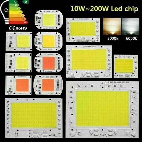 Led Chip Full Spectrum COB 10w 20w 30w 50w 110v 220v Plant Grow Flood Light Lamp - Picture 11 of 15