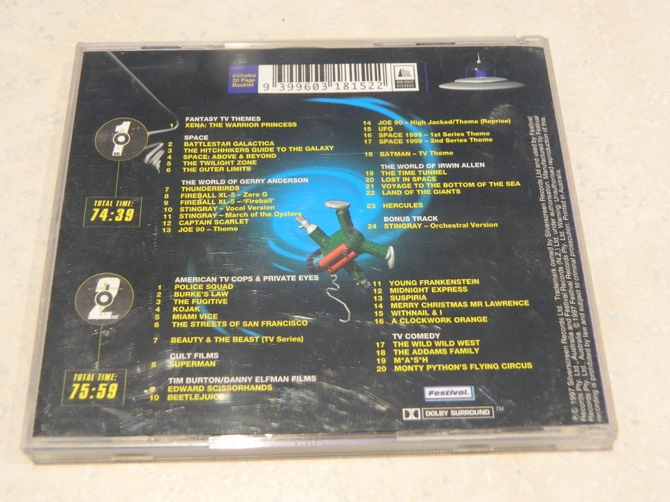 Soundtracks: The Cult Files: Reopened 2CD [Australian version with 3D Glasses] - Image 2 of 2
