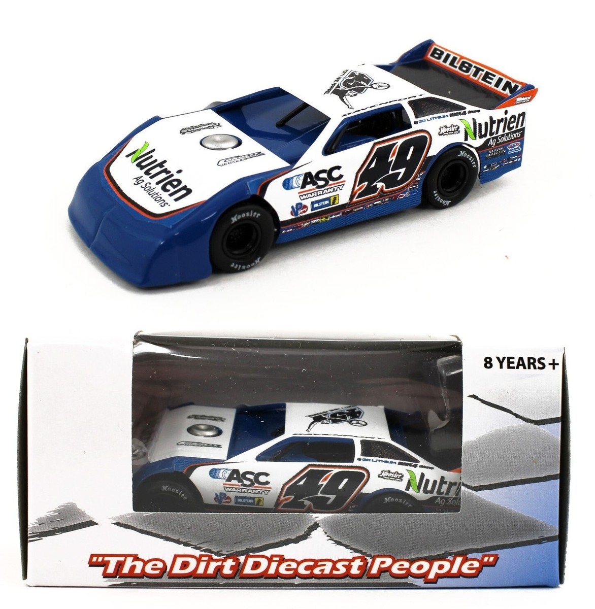 1:64 ADC 2024 Dirt Late Model *JONATHAN DAVENPORT* #49 World 100