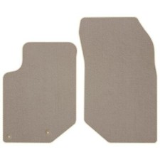 Veloursfussmatten für Peugeot 208 II ab Bj. 2019 Automatten Neu VORNE BEIGE STD