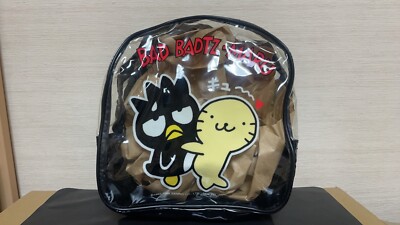 Sanrio Bad Badtz Maru Vinyl Rucksack 24 cm / 9,4 Zoll 1996 EIKOH Neuheit Selten