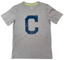 Outerstuff Youth Cleveland Indians Ultra Tee Reigning Champs Gray