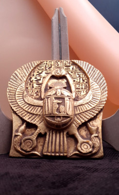 Ancient Egyptian Pharaonic Winged Scarab Statue Antiques Rare BC Antique