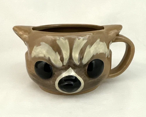 Marvel Rocket Raccoon Funko POP! 16 oz Ceramic Mug for Coffee or Tea