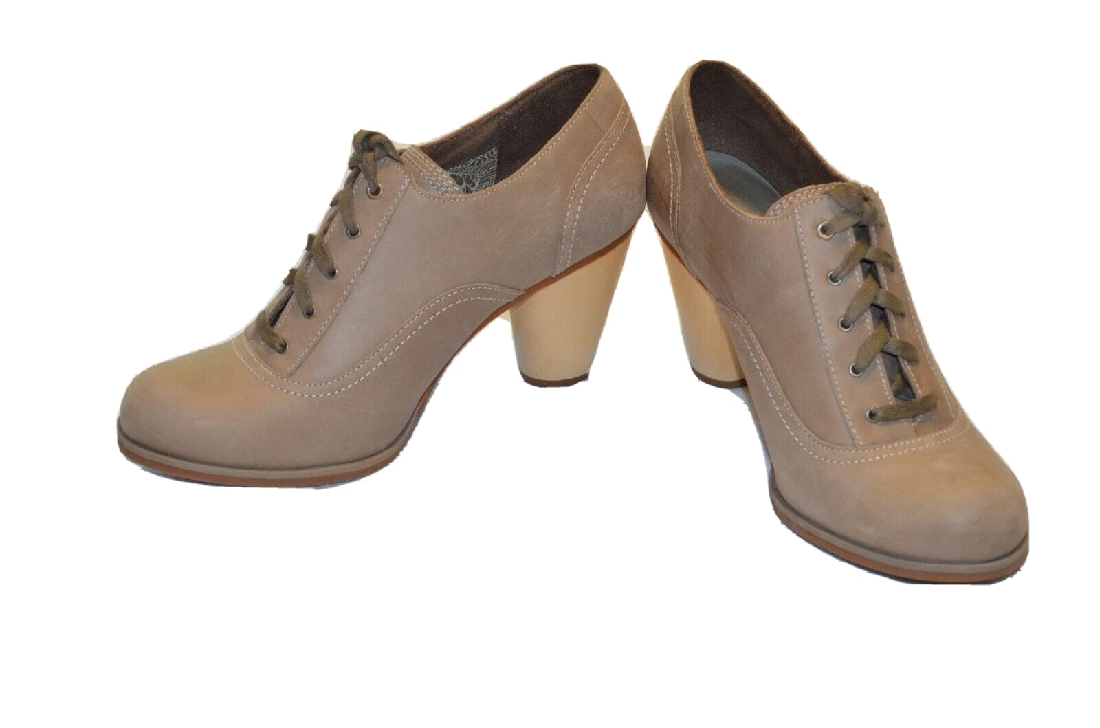 TIMBERLAND Scarpe Navali Earthkeepers Nabuk Pizzo Tacchi US 9 5 M DA VEDERE