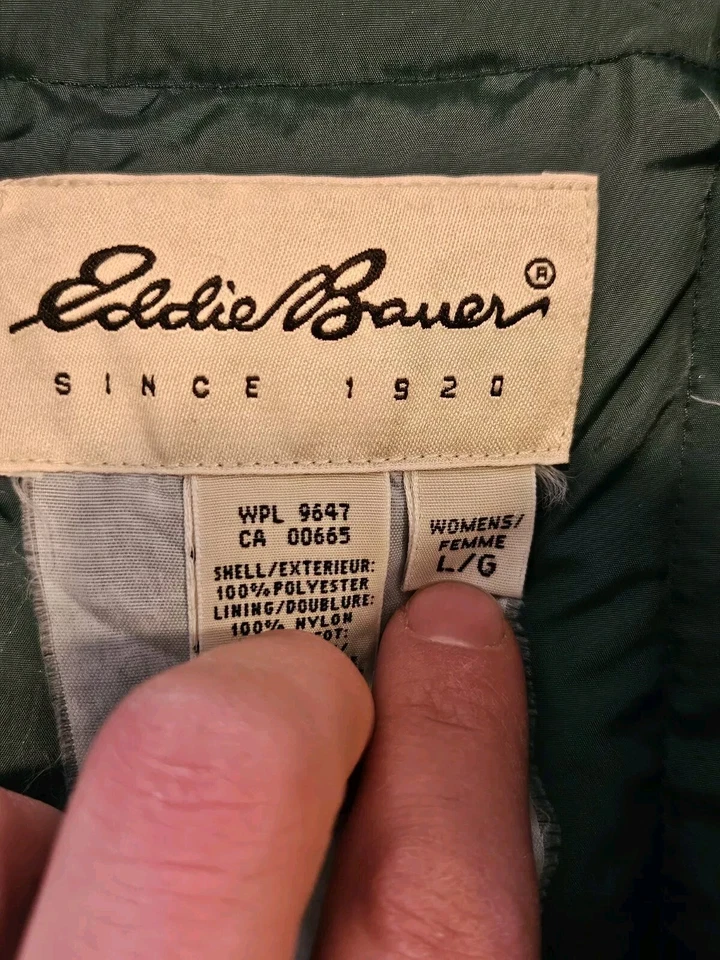 Abrigo EDDIE BAUER Mujer De Colección PREMIER POLAR PARKA Plumón de Ganso/Piel Talla Grande Foto 4 de 4