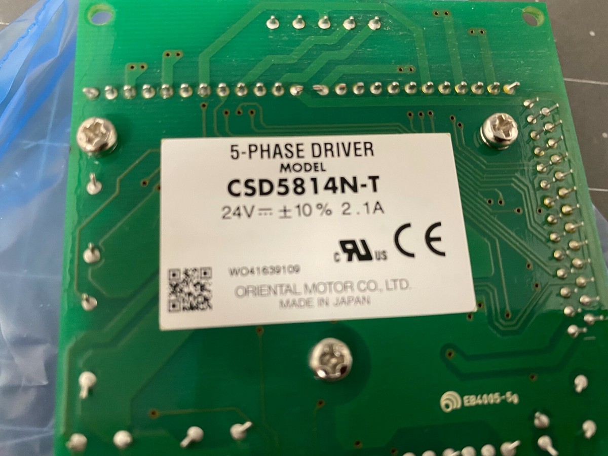 ORIENTAL MOTOR LTD. CSD5814N-T STEPPER MOTOR DRIVER | eBay ORIENTAL MOTOR LTD. CSD5814N-T STEPPER MOTOR DRIVER | eBay