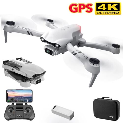 4K HD Dual Camera with GPS 5G WIFI Wide Angle FPV Real-time Transmission RC Dist - Picture 1 of 13